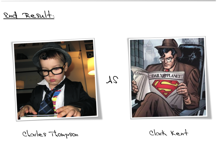 clark kent halloween costume