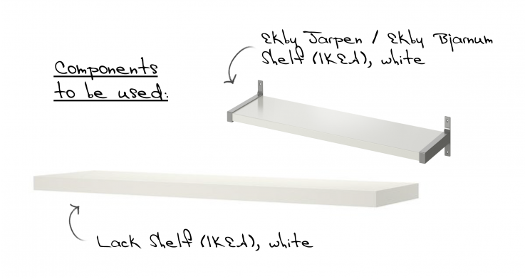 Shelving Components, Corner Shelving Solution