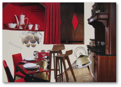 Colour Psychology Kitchen-Dining Area