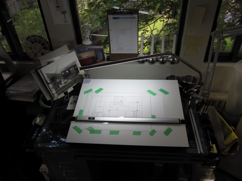 Drawing a Kitchen Elevation ....